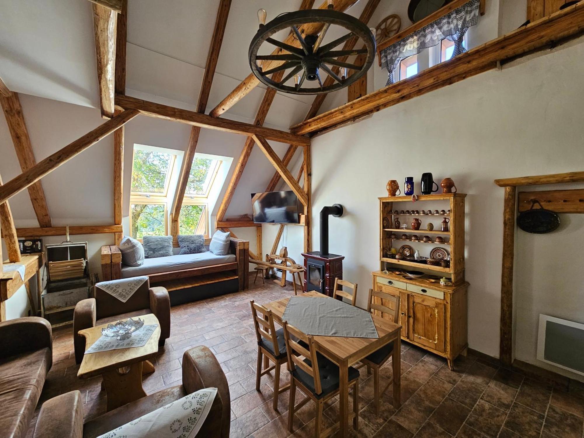 Božská usedlost Prackov Exterior foto