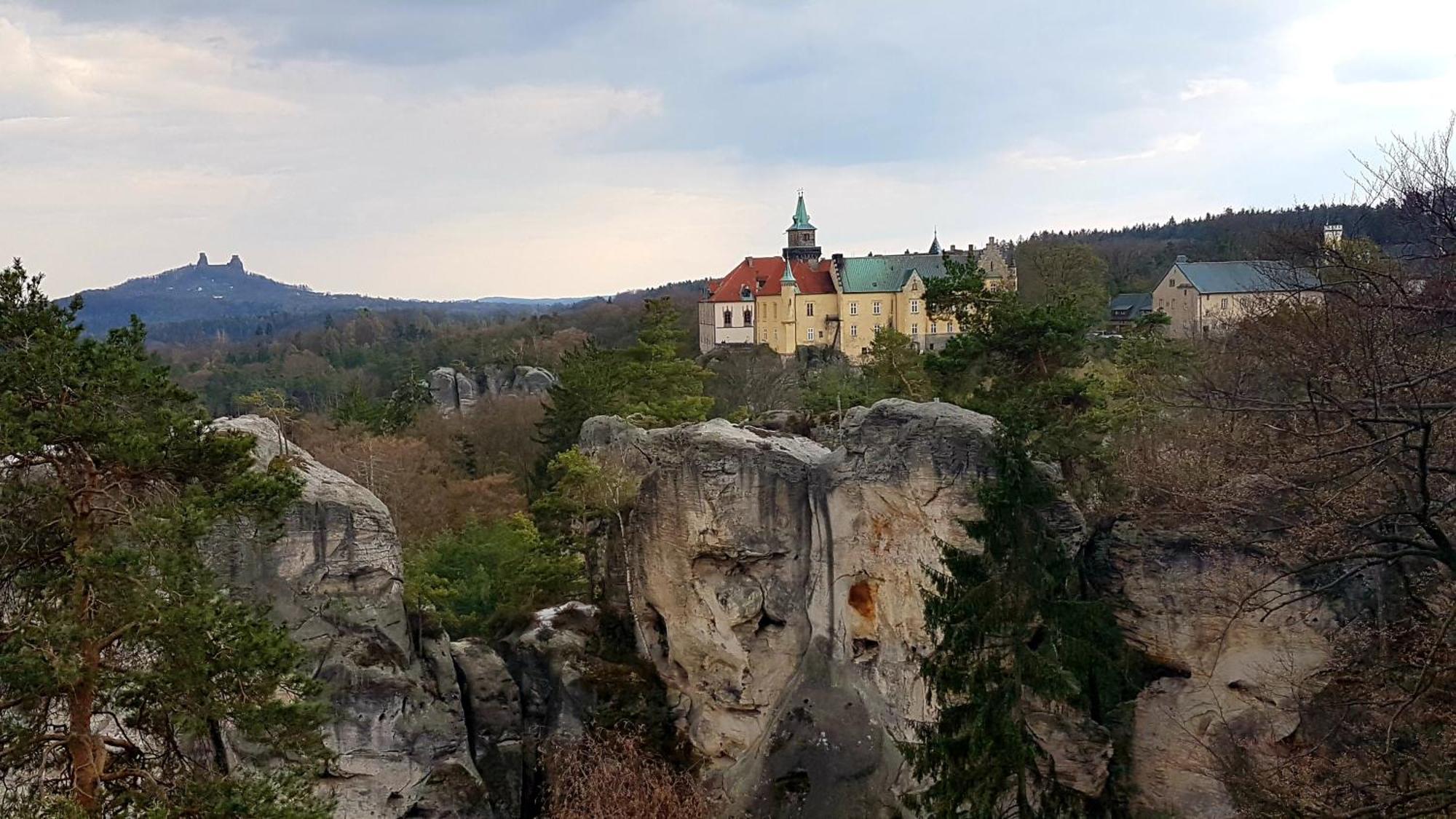 Božská usedlost Prackov Exterior foto